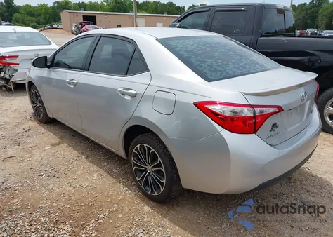 2015 Toyota Corolla S Plus z USA, uszkodzony, nr VIN 2T1BURHE0FC382093